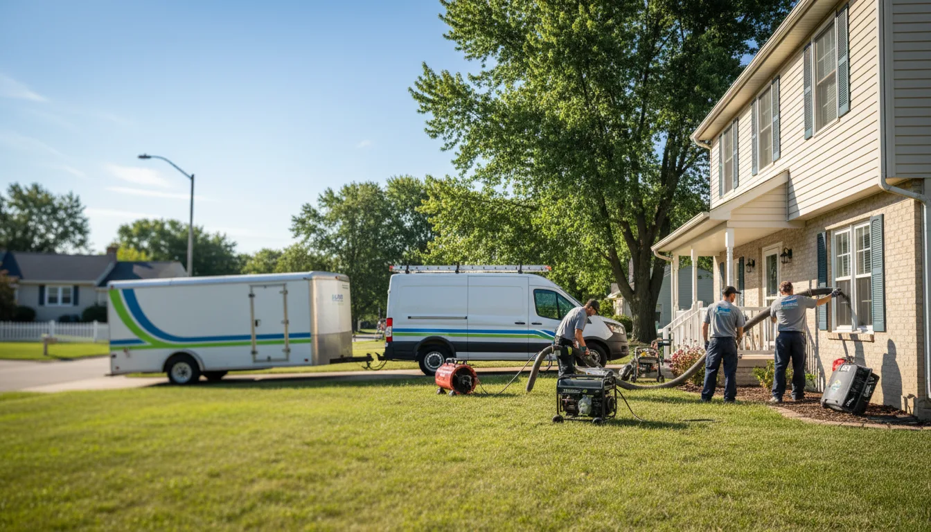 Flooded Basement Restoration And Cleanup With Repair in Malvern, IA near me